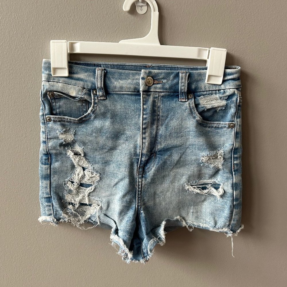 American Eagle Curvy Hi-Rise Shortie Size 2, Like New